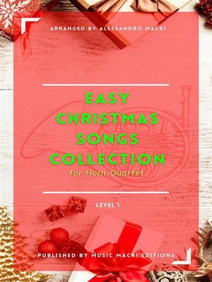 cover image of Easy Christmas Songs Collection--Level 1